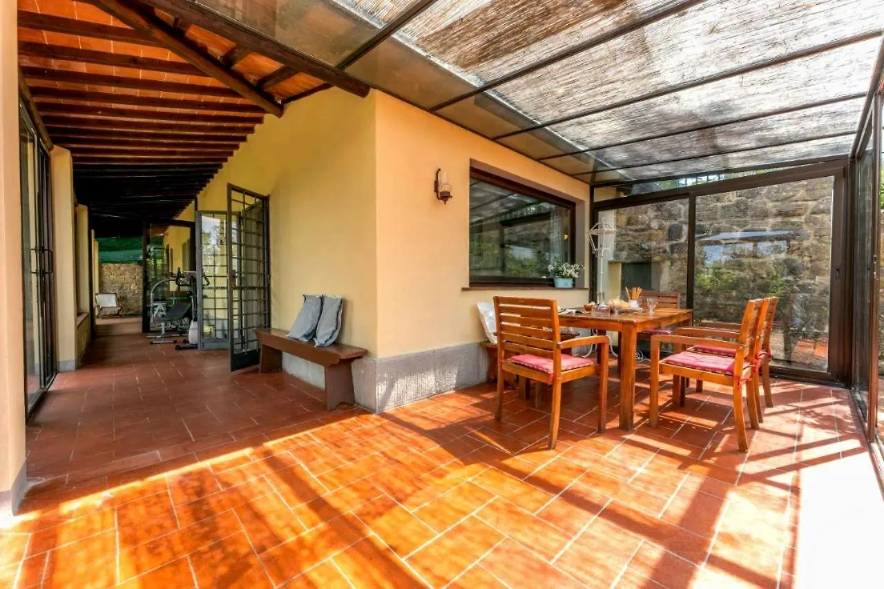 Villa Il Fienile Di Charme Con Vista Su Firenze à Pozzolatico Italie
